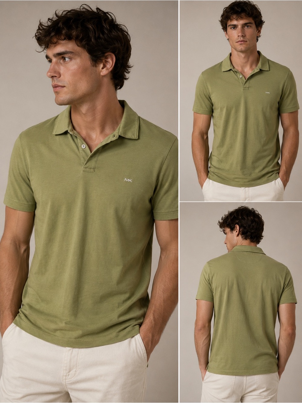 Michael Kors Men's Polo in Olive